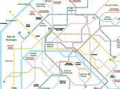 Paris Metro Running plan métro course pied