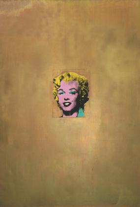 Gold Marilyn Monroe de Warhol