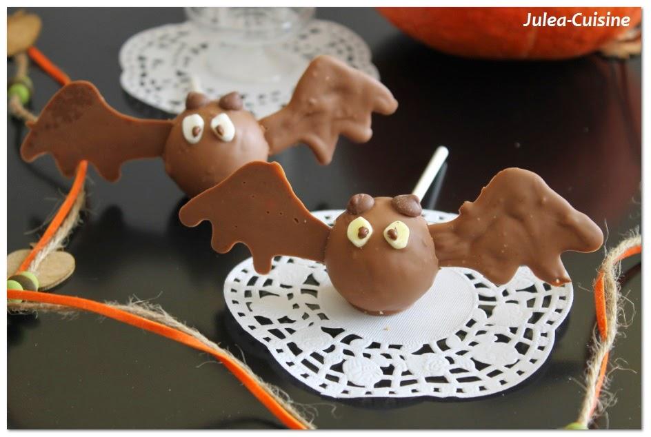 Bat Cake Pop {Halloween}