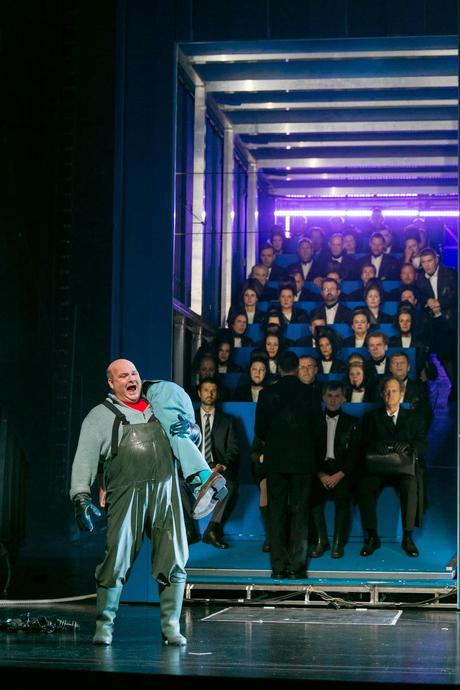 Première de Peter Grimes de Benjamin Britten au Prinzregententheater