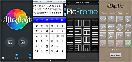 Photos parfaites pour Instagram mes applications préférées