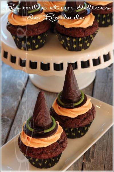 ~Cupcakes chapeau de sorcière~