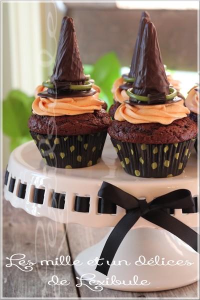 ~Cupcakes chapeau de sorcière~
