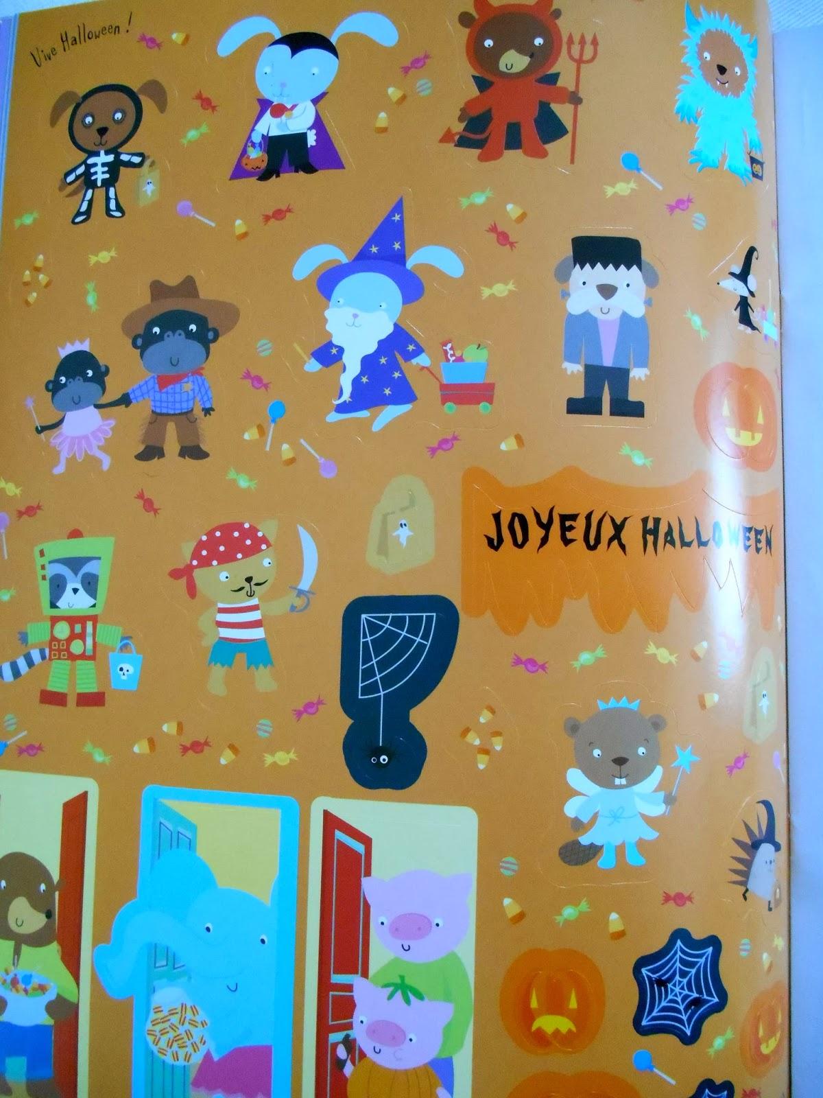 Halloween : on dessine, on colle, on colorie! #2 : Fantômes et autres horreurs - Ca fait peur!