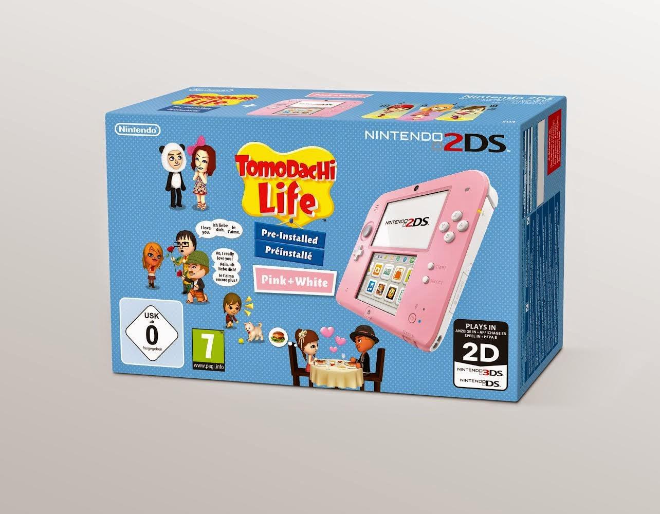 Evénement ! Un Pack Nintendo 2DS et TOMODACHI LIFE, bientôt disponible !