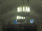 Voyage dans métro Moscou