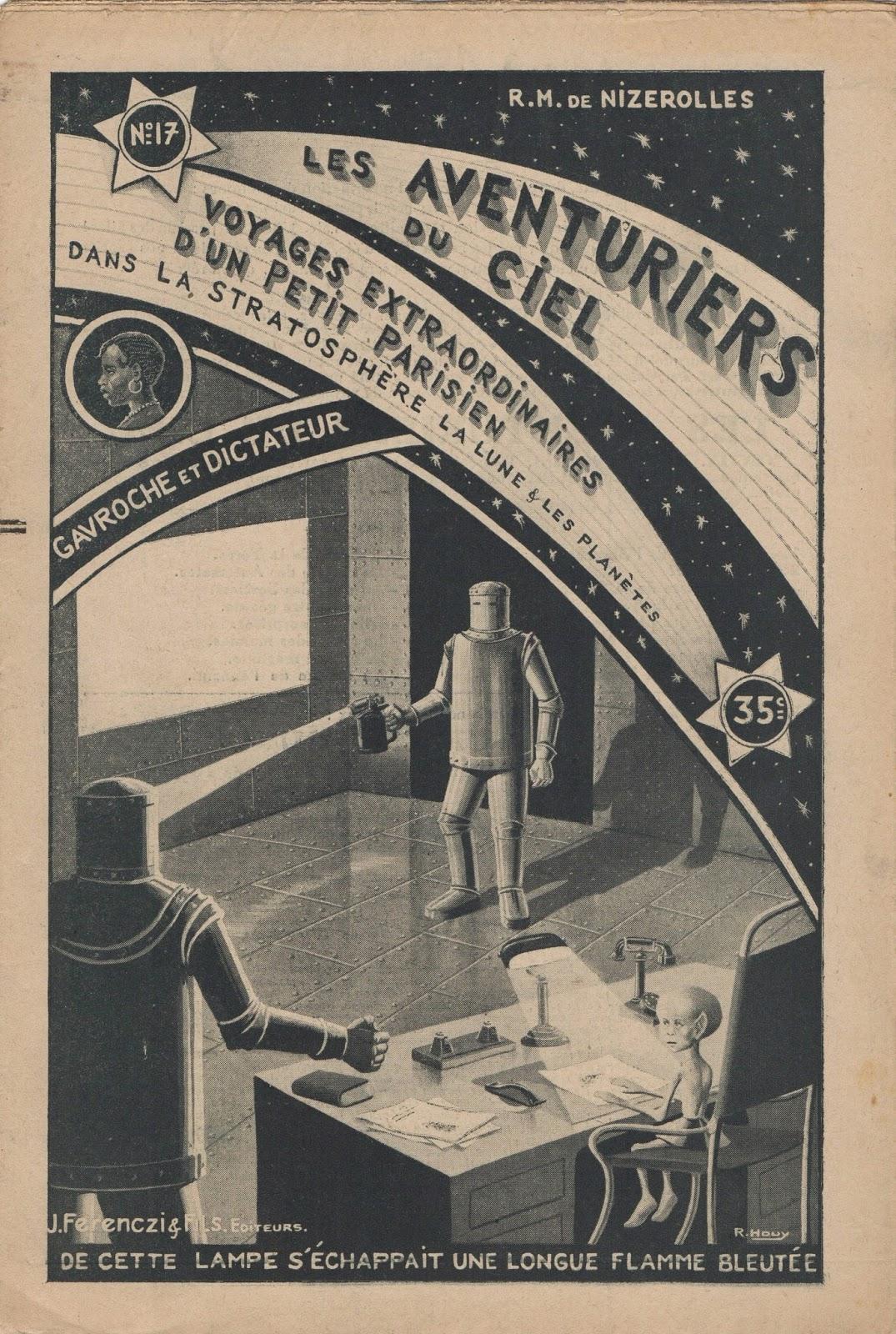 Les aventuriers du ciel : premier journal illustré de science-fiction français ?