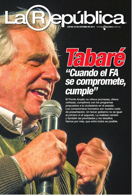 Tabaré Vázquez de retour à la Présidence ? [Actu]