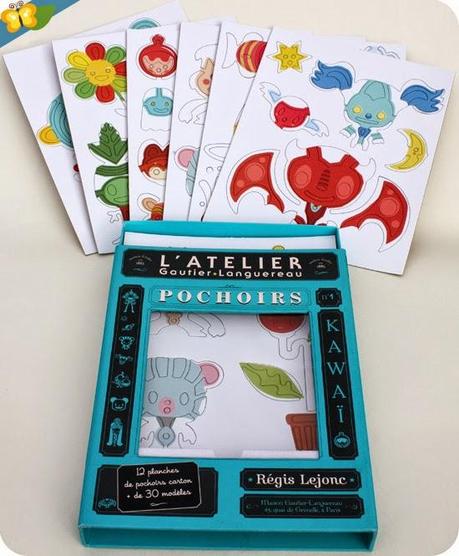 Nos pochoirs kawaii de Régis Lejonc