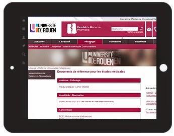 Cours de medecine en ligne faculté Rouen