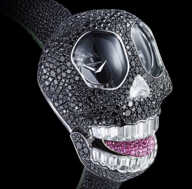 L'objet du jour : La montre Skull de De Grisogono...