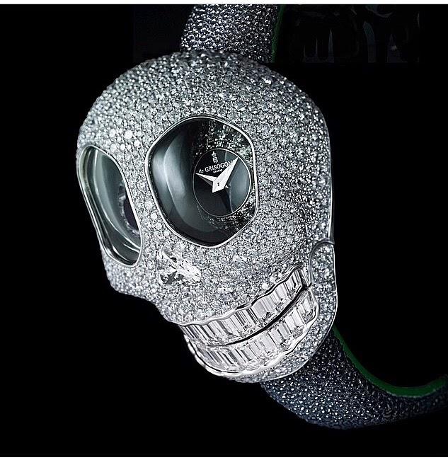 L'objet du jour : La montre Skull de De Grisogono...