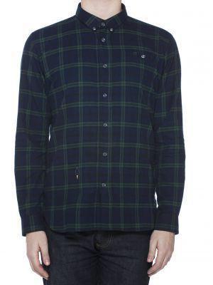 Blod Boys Chemise Chess Blue