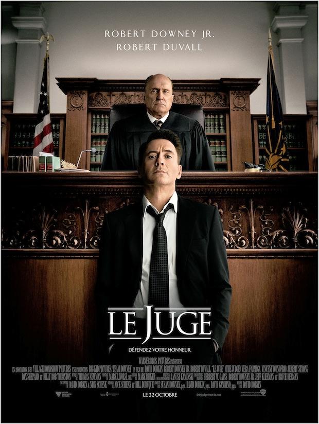 affiche le juge Le Juge au cinéma : Robert Downey jr. en as du barreau