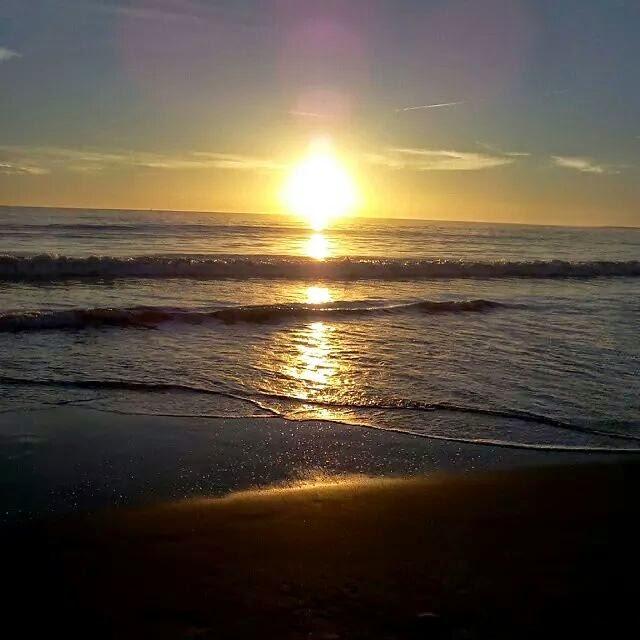 Coucher de soleil...