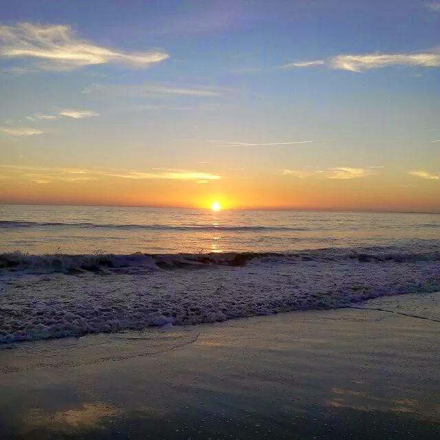 Coucher de soleil...