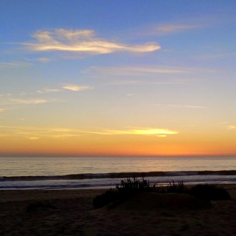 Coucher de soleil...