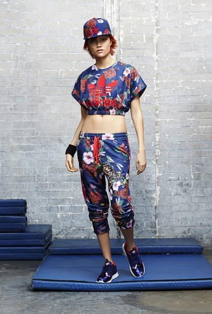 Rita Ora x Adidas Originals FW’14 Collection Spray & Roses