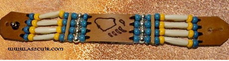 bracelet cuir personnalisé pour femme