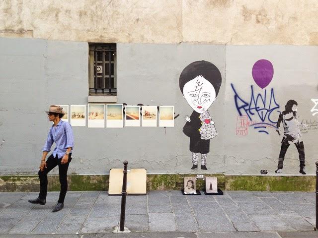 Expo photos Rue Francs Bourgeois Le Marais ©lovmint