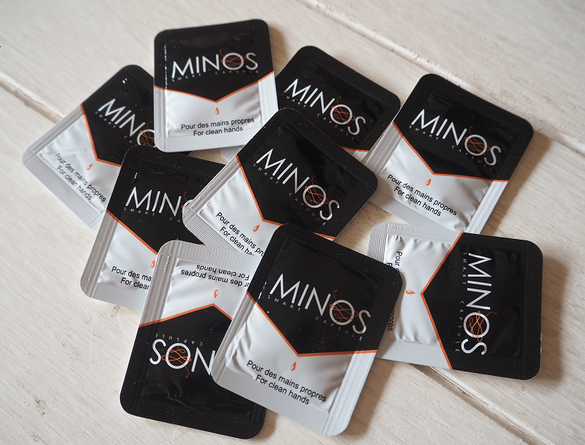 smarts capsules Minos, pour des mains propres