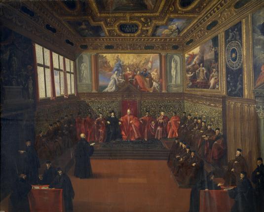 Audience de l'ambassadeur d'Espagne à Venise - 1604 (Museo del Prado, Madrid)