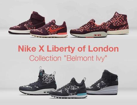 Nike X Liberty of London – Collection « Belmont Ivy » Automne Hiver 2014 Nike-X-Liberty-of-London-Collection-Belmont-ivy-Burgundy-Black
