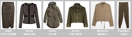 Mode Automne Hiver 2014 2015 Style Army Chic