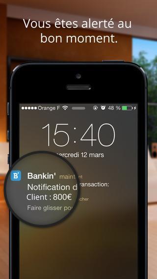 L'App Bankin' Pro sur iPhone est gratuite (au lieu de 9.99 €)