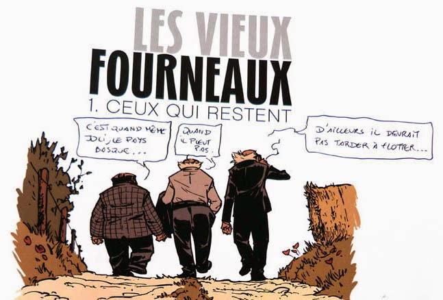 Dédicace des Vieux Fourneaux par Wilfrid Lupano lors du Baionakomiki 2014