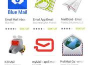 applications Android vous permettent gérer comptes e-mails