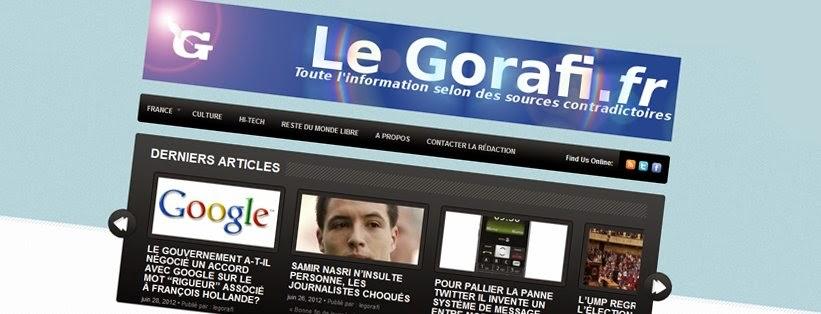 Ouvrez vos agendas ! Exclusivité : Le Jeudi 6 novembre, Le Gorafi se confie à SUP'Internet !