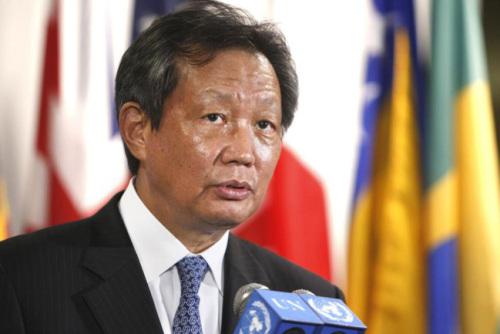 L' Ex-Représentant spécial du Secrétaire général pour la Côte d´Ivoire, YJ Choi