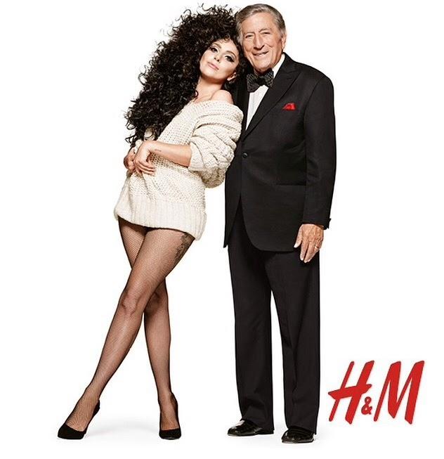 Les premiers visuels de la campagne H&M avec Tony Bennett et Lady Gaga...
