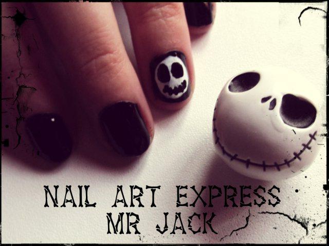 Nail art mr jack