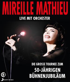 Mireille Mathieu pour un concert unique le 9 mars au Deutsches Theater
