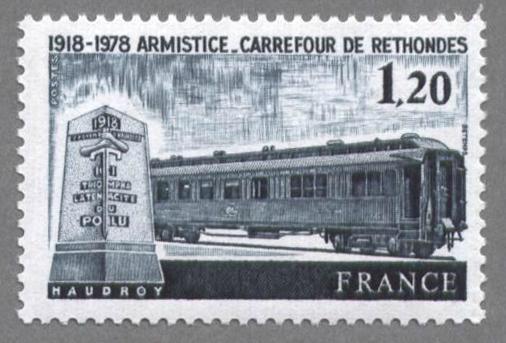 Commémoration de l'armistice à Rethondes