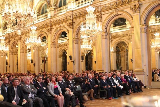 Neuvième cérémonie de remise du Prix de la Laïcité du Comité Laïcité République, en les salons de l’Hôtel de Ville de Paris