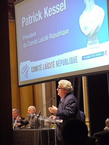 Neuvième cérémonie de remise du Prix de la Laïcité du Comité Laïcité République, en les salons de l’Hôtel de Ville de Paris