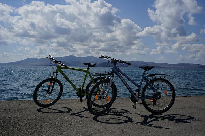 Naxos Grèce voyage avis - vélos