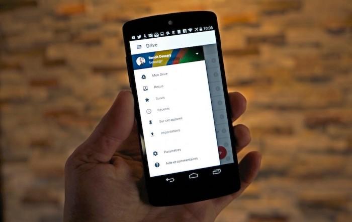google drive android material design 700x441 Google Drive pour Android améliore son moteur de recherche, le partage de fichiers et son lecteur PDF