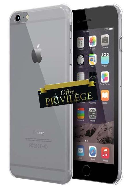 Offre privilège : -50% sur la coque de protection transparente C0 pour iPhone 6 Plus