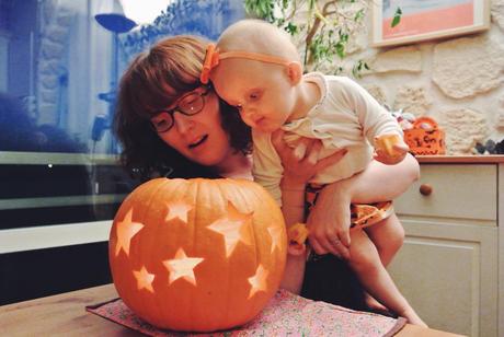 Halloween pumpkin carving 