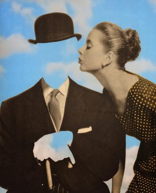 Kissing Magritte, Joe Woebb, 2012