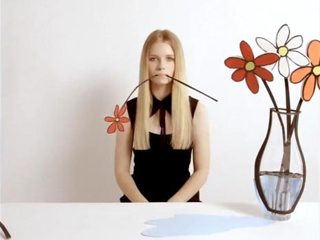 Lottie Moss red valentino