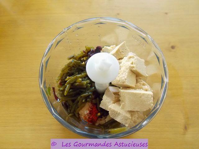 Pâté végétal à la Salicorne et aux algues, accompagné de Tacos faits-maison
