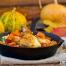 Voir la recette  Tajine bio d'automne : poulet, potiron & pruneaux 