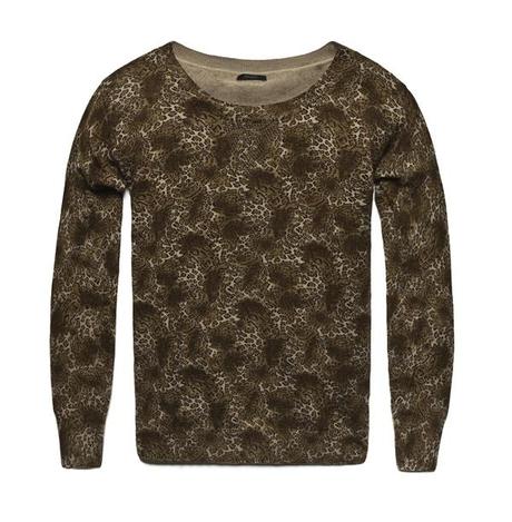 IKKS pull léopard