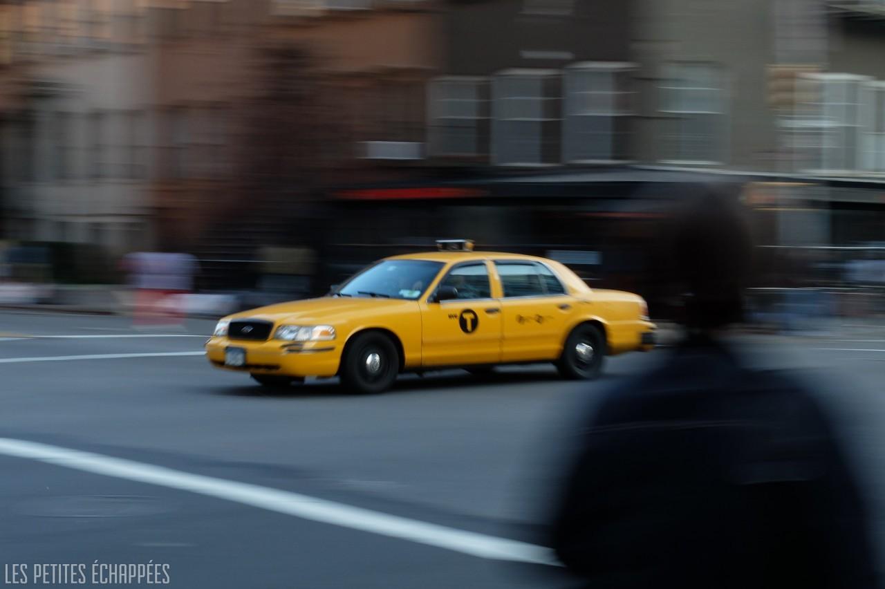 Yellow taxi New York