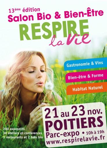 Un salon bio et bien-être à Poitiers du 21 au 23 novembre 2014